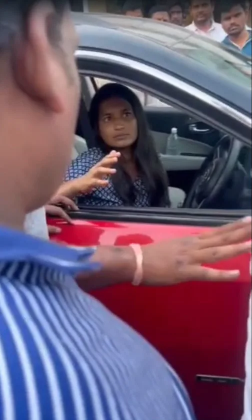 Lavanya was caught drunk