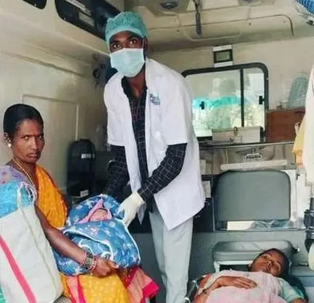 Delivery in Ambulance