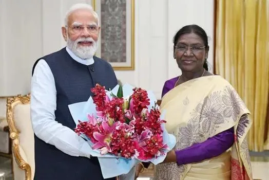 PM Modi meets President Murmu