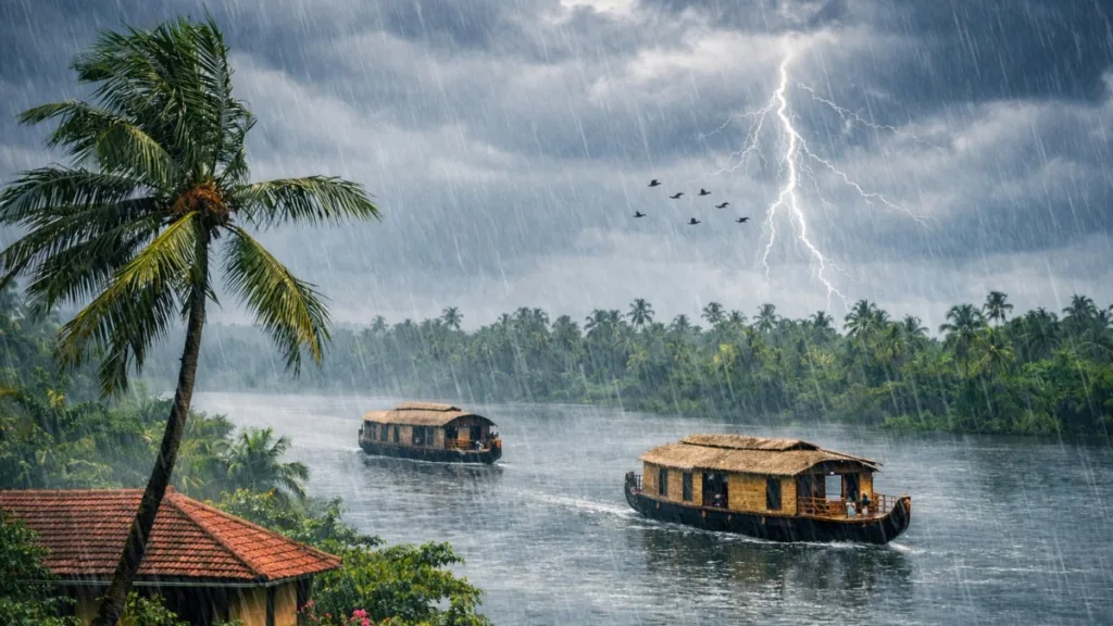 Southwest Monsoon Enters Kerala