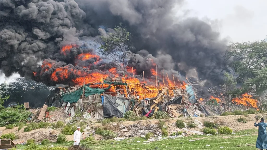 Major Fire Breaks 