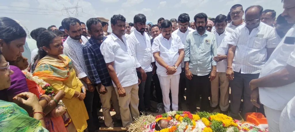 MLA Nenavath Balu Naik :అంతిరెడ్డి మృతి పార్టీకి తీరని లోటు MLA Nenavath Balu Naik