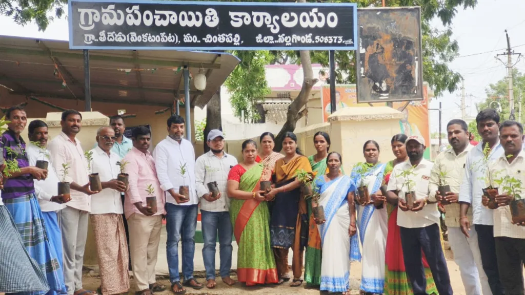 Shekhar Reddy Sapling Distribution