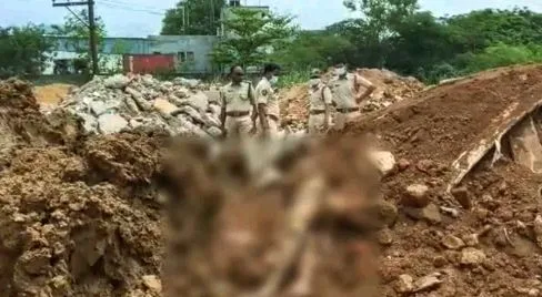Bodies Skulls unearthed
