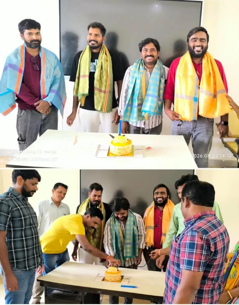 Kalyan Birthday Celebrations : ఘనంగా సీనియర్ జర్నలిస్ట్ కళ్యాణ్ జన్మదిన వేడుకలు WhatsApp Image 2026-08-22 at 19.34.53