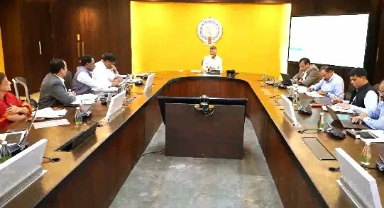 Meeting Chaired by Chief Minister : ముఖ్యమంత్రి అధ్యక్షతన జరిగిన సమావేశం. WhatsApp Image 2026-08-27 at 18.30.29