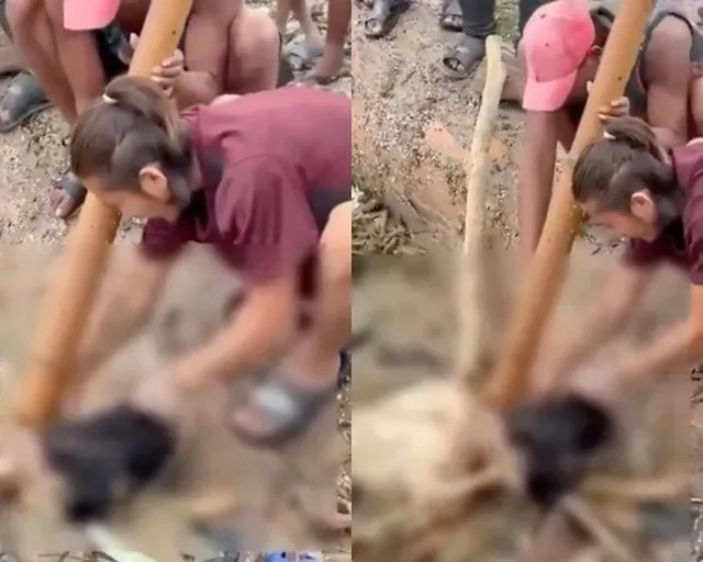 Viral Video : వైరల్ వీడియో.. మృతదేహంపై బంగారం వదల్లేదు…. Viral Video