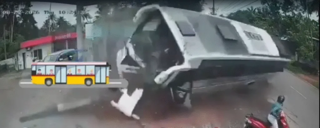 Horrific accident