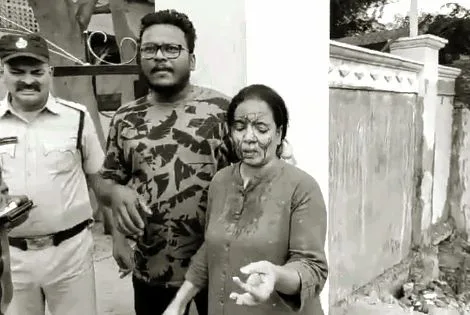 Female Contractor Attacked : మహిళ కాంట్రాక్టర్ పై కత్తులతో దాడి. Female Contractor Attacked