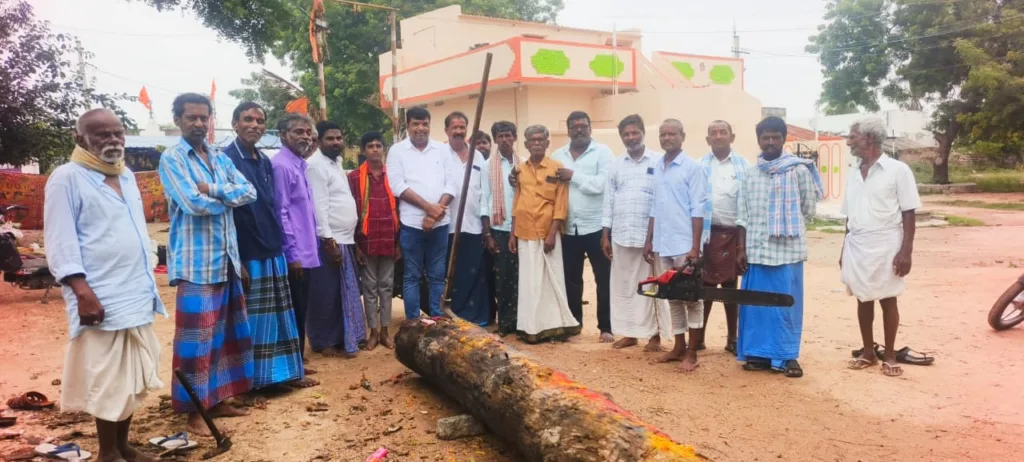 Initiative Launched : రామాలయంలో నూతన ధ్వజ స్తంభం ఏర్పాటు కు శ్రీకారం. Initiative Launched
