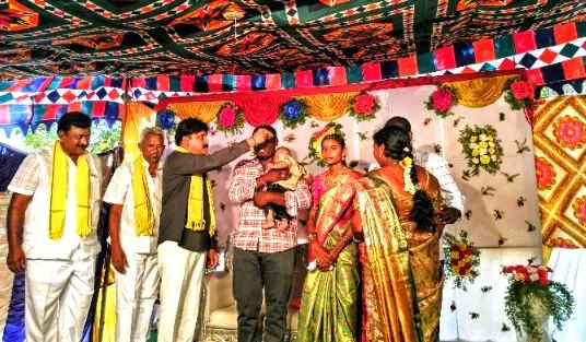 MLA attends Annaprasana