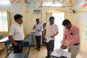 Complete Arrangements : పోలింగ్ కేంద్రాల్లో ఏర్పాట్లు పూర్తి చేయండి! WhatsApp Image 2026-10-25 at 19.15.42