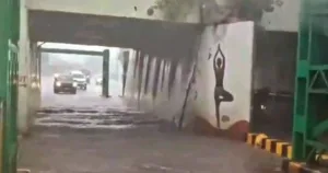 Waterlogged : జల మయమైన కాన్వెంట్ జంక్షన్. WhatsApp Image 2026-10-27 at 19.46.21
